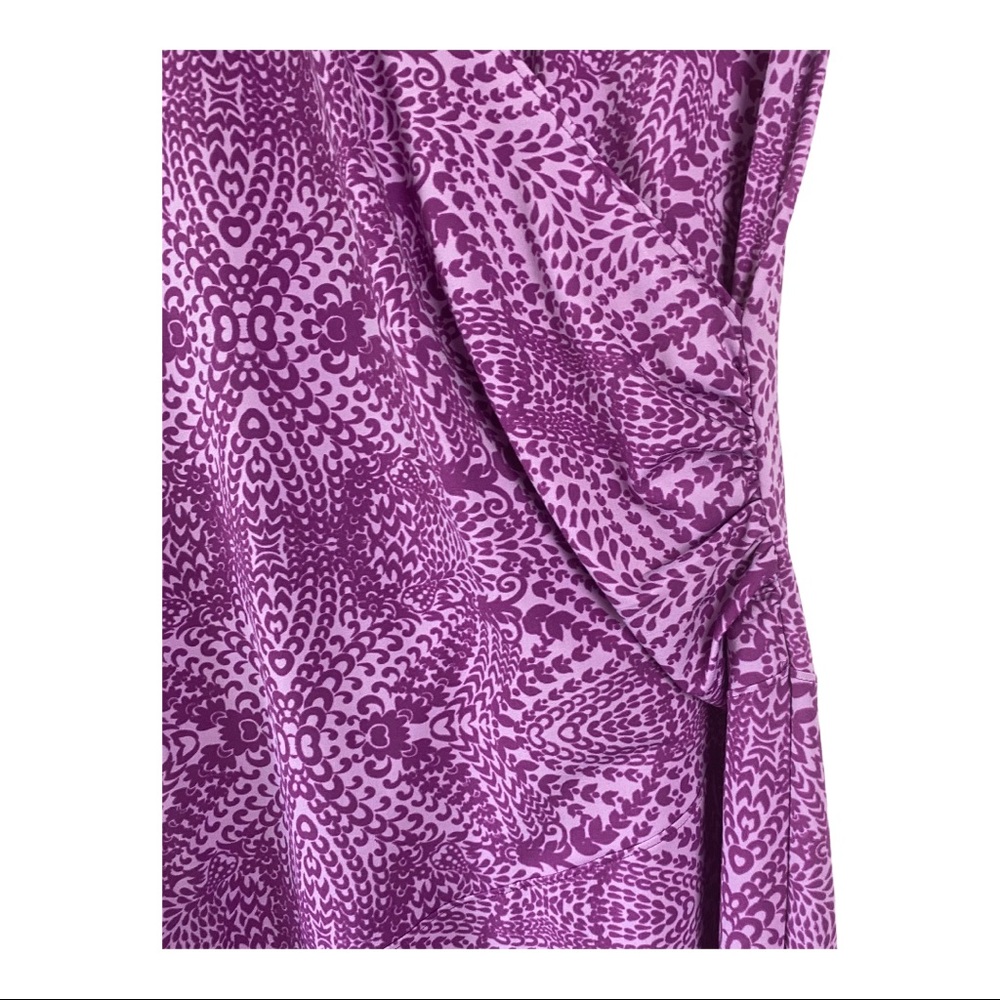 Athleta Faux Wrap Casual Dress Sz S - Picture 5 of 10